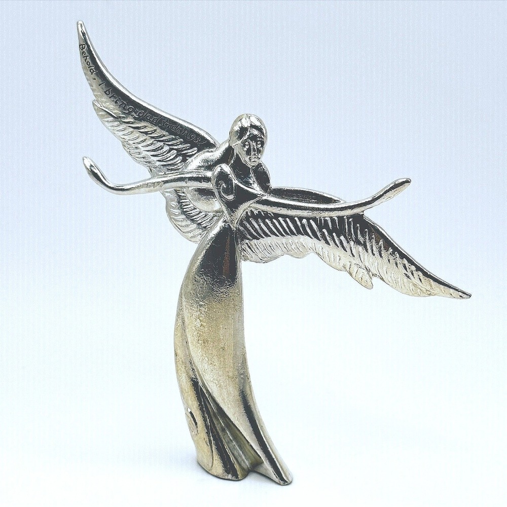 Vintage Angel Serenity Behold I Bring Glad Tidings Inscribed Dorothy Fisher